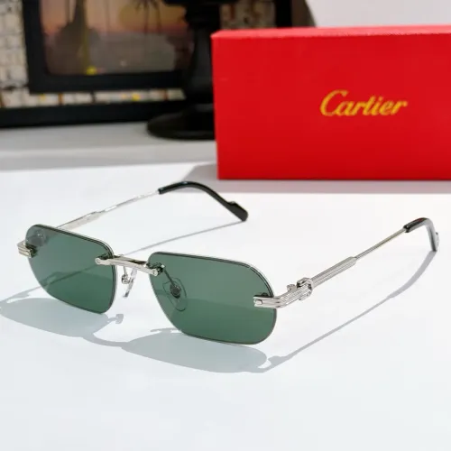 Wholesale Cartier AAA Quality Sunglassess #1415991 $60.00 USD, Wholesale Quality Replica Cartier AAA Quality Sunglassess