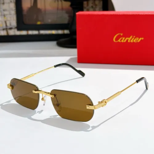 Wholesale Cartier AAA Quality Sunglassess #1415993 $60.00 USD, Wholesale Quality Replica Cartier AAA Quality Sunglassess