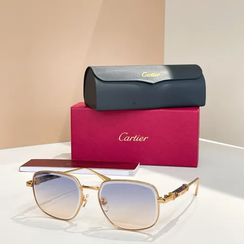 Wholesale Cartier AAA Quality Sunglassess #1415995 $60.00 USD, Wholesale Quality Replica Cartier AAA Quality Sunglassess