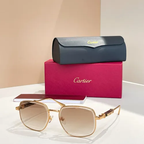 Wholesale Cartier AAA Quality Sunglassess #1415997 $60.00 USD, Wholesale Quality Replica Cartier AAA Quality Sunglassess