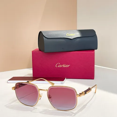 Wholesale Cartier AAA Quality Sunglassess #1415998 $60.00 USD, Wholesale Quality Replica Cartier AAA Quality Sunglassess