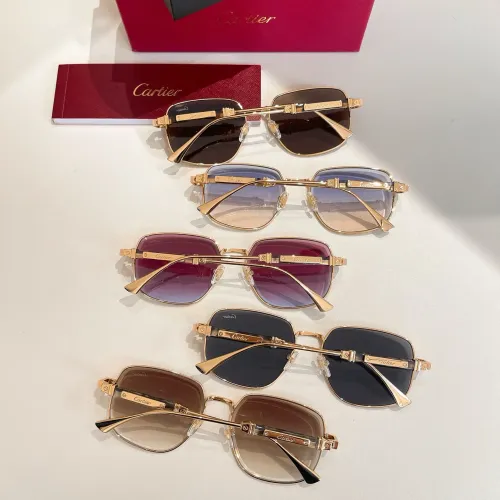 Replica Cartier AAA Quality Sunglassess #1415999 $60.00 USD for Wholesale