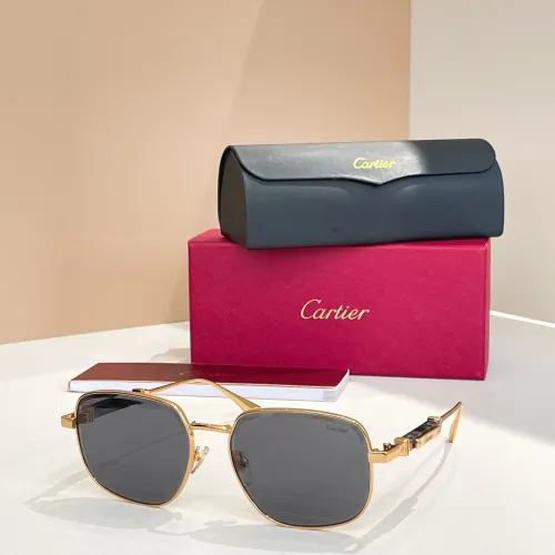 Wholesale Cartier AAA Quality Sunglassess #1416000 $60.00 USD, Wholesale Quality Replica Cartier AAA Quality Sunglassess
