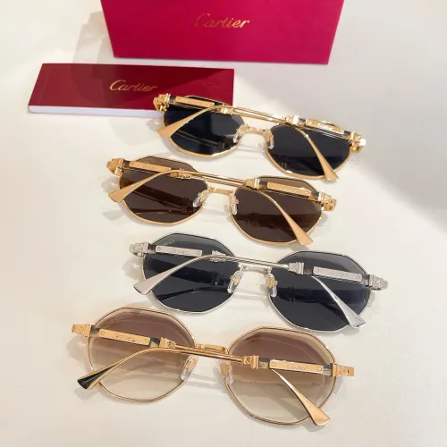 Replica Cartier AAA Quality Sunglassess #1416001 $60.00 USD for Wholesale