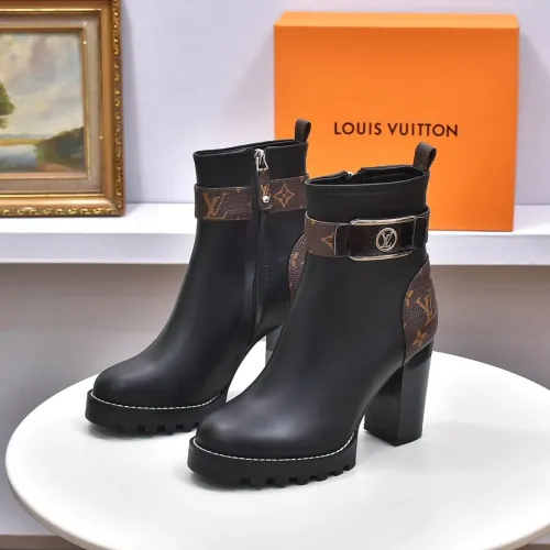 Wholesale Louis Vuitton Boots For Women #1416022 $118.00 USD, Wholesale Quality Replica Louis Vuitton Boots