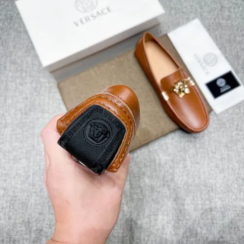 Replica Versace Leather Shoes For Men #1416054 $85.00 USD for Wholesale
