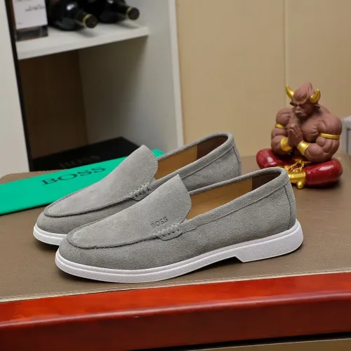 Wholesale Boss Leather Shoes For Men #1416085 $85.00 USD, Wholesale Quality Replica Boss Leather Shoes