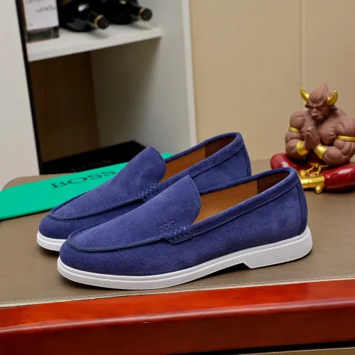 Wholesale Boss Leather Shoes For Men #1416087 $85.00 USD, Wholesale Quality Replica Boss Leather Shoes