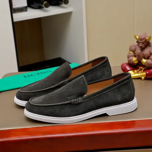 Wholesale Boss Leather Shoes For Men #1416088 $85.00 USD, Wholesale Quality Replica Boss Leather Shoes