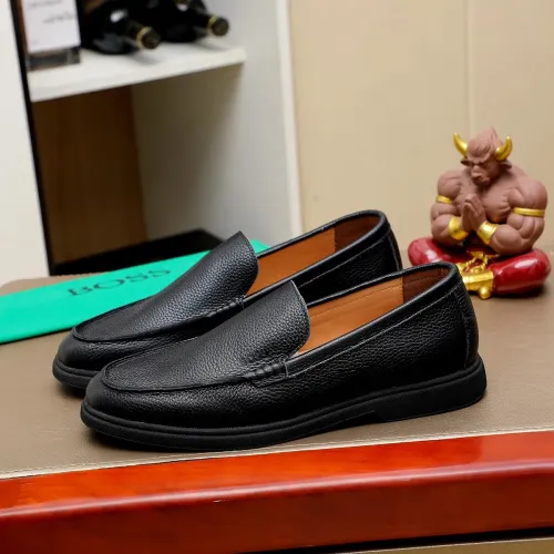 Wholesale Boss Leather Shoes For Men #1416090 $85.00 USD, Wholesale Quality Replica Boss Leather Shoes
