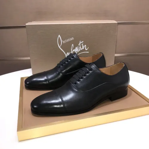 Wholesale Christian Louboutin Leather Shoes For Men #1416165 $112.00 USD, Wholesale Quality Replica Christian Louboutin Leather Shoes