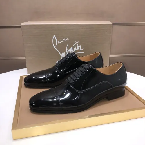 Wholesale Christian Louboutin Leather Shoes For Men #1416166 $112.00 USD, Wholesale Quality Replica Christian Louboutin Leather Shoes