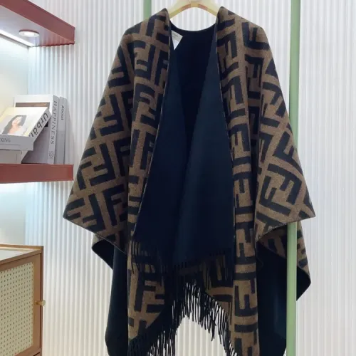 Wholesale Fendi Poncho #1416205 $132.00 USD, Wholesale Quality Replica Fendi Scarf