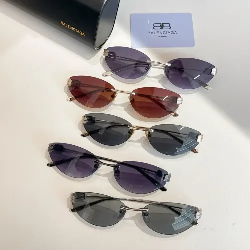 Replica Balenciaga AAA Quality Sunglasses #1416211 $60.00 USD for Wholesale
