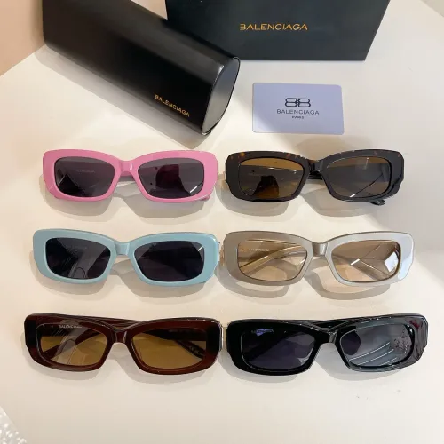 Replica Balenciaga AAA Quality Sunglasses #1416213 $64.00 USD for Wholesale