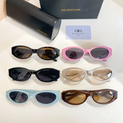 Replica Balenciaga AAA Quality Sunglasses #1416219 $64.00 USD for Wholesale