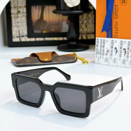 Wholesale Louis Vuitton AAA Quality Sunglasses #1416269 $60.00 USD, Wholesale Quality Replica Louis Vuitton AAA Quality Sunglasses