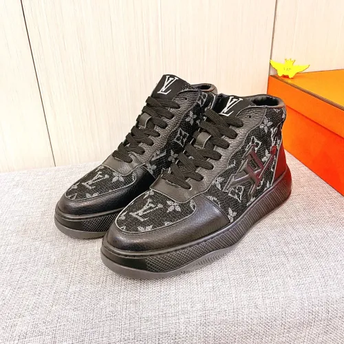 Wholesale Louis Vuitton High Tops Shoes For Men #1416283 $88.00 USD, Wholesale Quality Replica Louis Vuitton High Tops Shoes