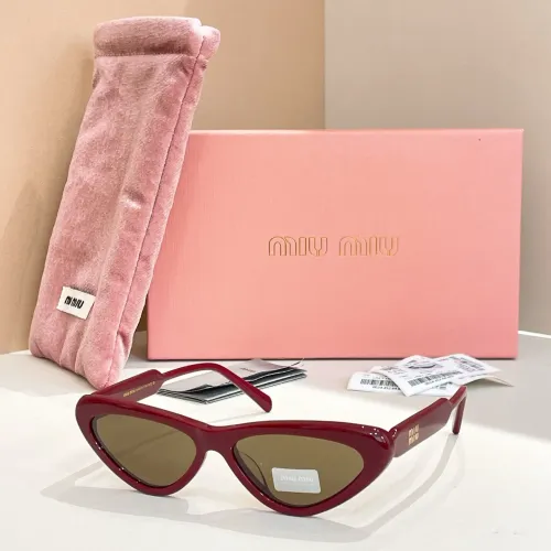 Wholesale MIU MIU AAA Quality Sunglasses #1416285 $60.00 USD, Wholesale Quality Replica MIU MIU AAA Sunglasses