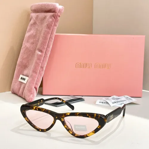 Wholesale MIU MIU AAA Quality Sunglasses #1416289 $60.00 USD, Wholesale Quality Replica MIU MIU AAA Sunglasses