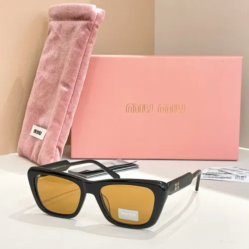 Wholesale MIU MIU AAA Quality Sunglasses #1416297 $60.00 USD, Wholesale Quality Replica MIU MIU AAA Sunglasses