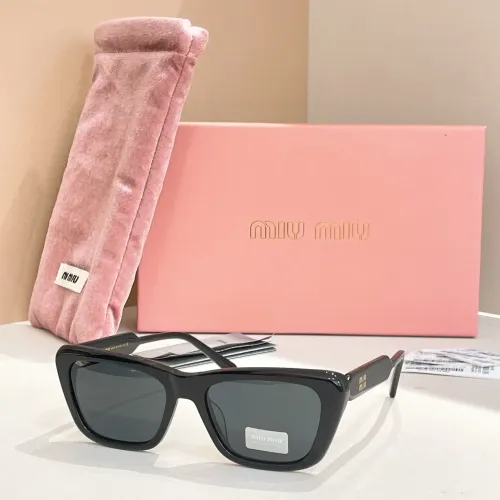 Wholesale MIU MIU AAA Quality Sunglasses #1416298 $60.00 USD, Wholesale Quality Replica MIU MIU AAA Sunglasses