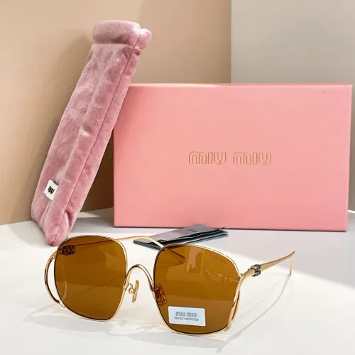 Wholesale MIU MIU AAA Quality Sunglasses #1416317 $64.00 USD, Wholesale Quality Replica MIU MIU AAA Sunglasses