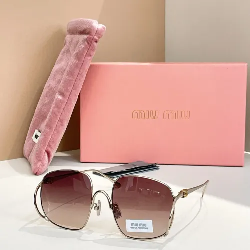 Wholesale MIU MIU AAA Quality Sunglasses #1416318 $64.00 USD, Wholesale Quality Replica MIU MIU AAA Sunglasses