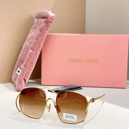 Wholesale MIU MIU AAA Quality Sunglasses #1416319 $64.00 USD, Wholesale Quality Replica MIU MIU AAA Sunglasses