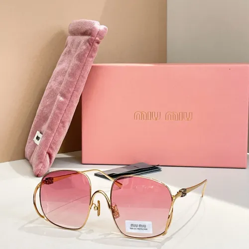 Wholesale MIU MIU AAA Quality Sunglasses #1416324 $64.00 USD, Wholesale Quality Replica MIU MIU AAA Sunglasses