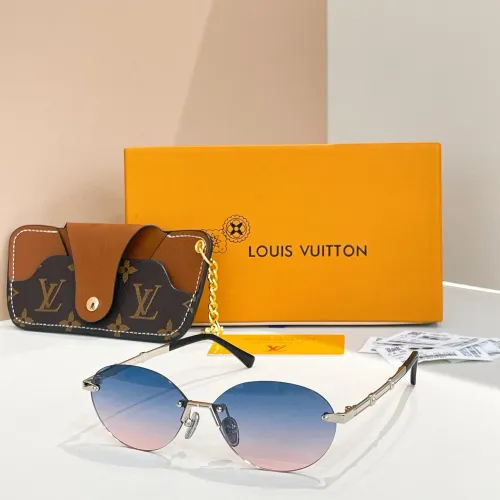 Wholesale Louis Vuitton AAA Quality Sunglasses #1416325 $60.00 USD, Wholesale Quality Replica Louis Vuitton AAA Quality Sunglasses