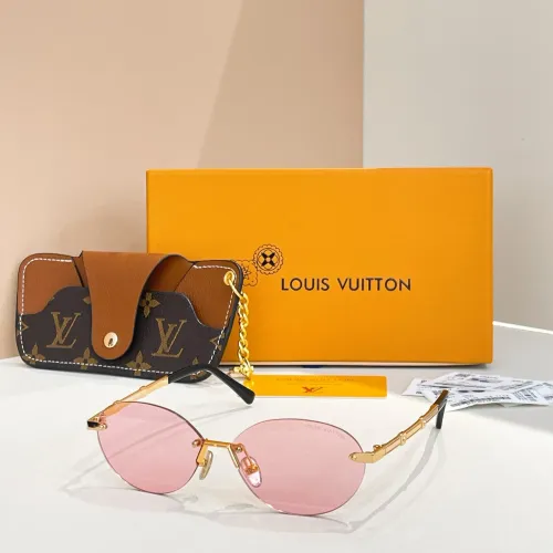 Wholesale Louis Vuitton AAA Quality Sunglasses #1416326 $60.00 USD, Wholesale Quality Replica Louis Vuitton AAA Quality Sunglasses