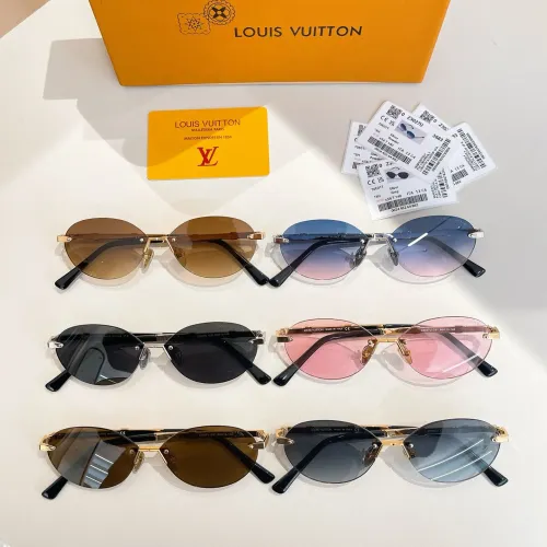 Replica Louis Vuitton AAA Quality Sunglasses #1416326 $60.00 USD for Wholesale
