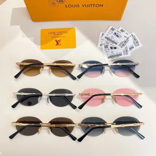 Replica Louis Vuitton AAA Quality Sunglasses #1416328 $60.00 USD for Wholesale