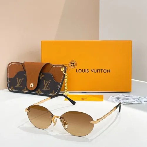 Wholesale Louis Vuitton AAA Quality Sunglasses #1416329 $60.00 USD, Wholesale Quality Replica Louis Vuitton AAA Quality Sunglasses