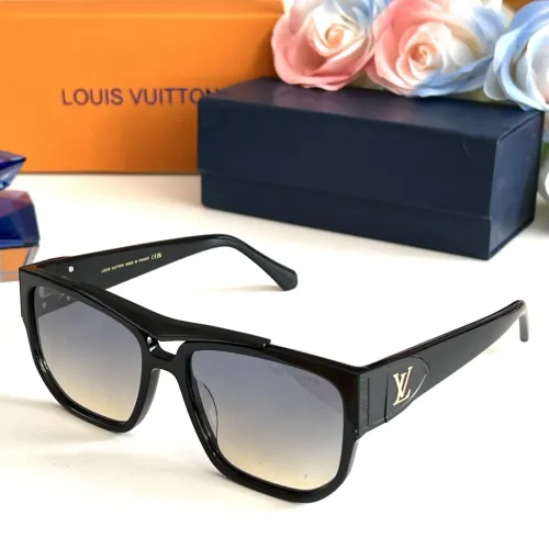 Wholesale Louis Vuitton AAA Quality Sunglasses #1416335 $60.00 USD, Wholesale Quality Replica Louis Vuitton AAA Quality Sunglasses