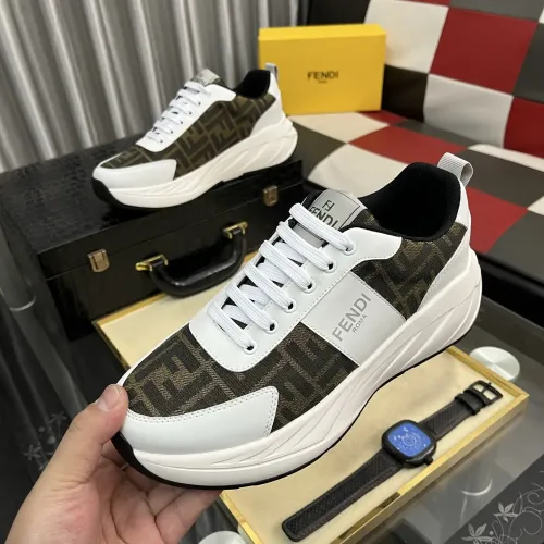 Wholesale Fendi Casual Shoes For Men #1416427 $85.00 USD, Wholesale Quality Replica Fendi Casual Shoes