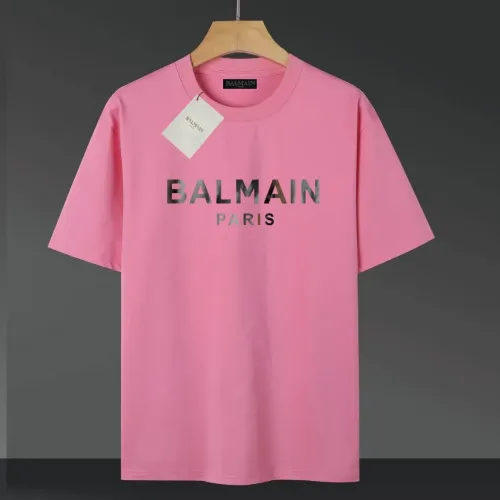 Wholesale Balmain T-Shirts Short Sleeved For Unisex #1416460 $39.00 USD, Wholesale Quality Replica Balmain T-Shirts