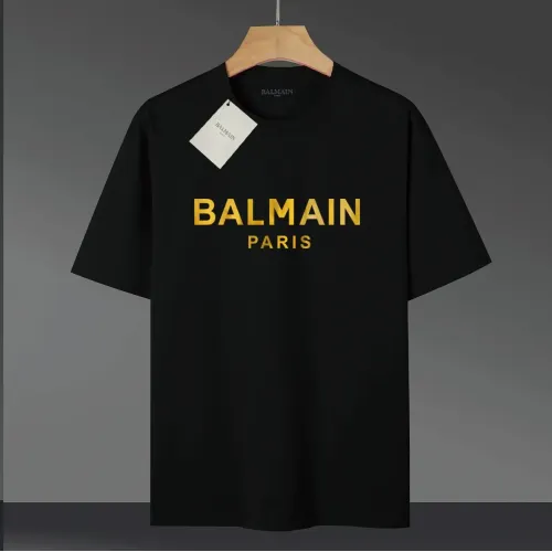 Wholesale Balmain T-Shirts Short Sleeved For Unisex #1416461 $39.00 USD, Wholesale Quality Replica Balmain T-Shirts
