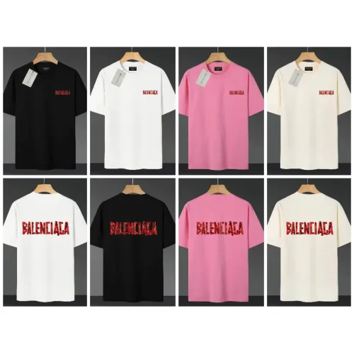 Replica Balenciaga T-Shirts Short Sleeved For Unisex #1416478 $39.00 USD for Wholesale