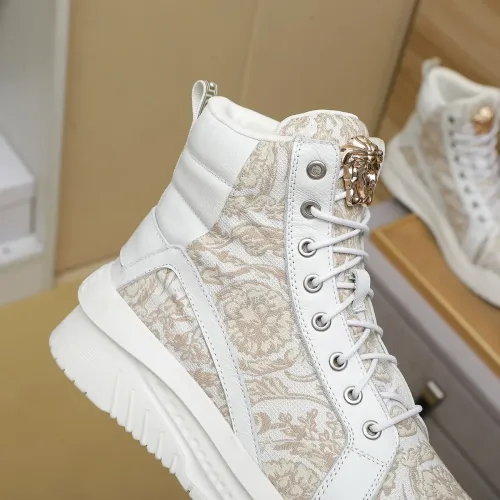Replica Versace High Tops Shoes For Men #1416494 $85.00 USD for Wholesale