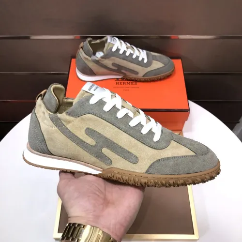 Replica Hermes Casual Shoes For Men #1416516 $96.00 USD for Wholesale