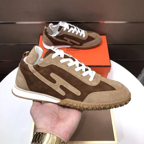 Replica Hermes Casual Shoes For Men #1416517 $96.00 USD for Wholesale