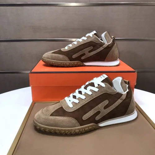 Replica Hermes Casual Shoes For Men #1416517 $96.00 USD for Wholesale