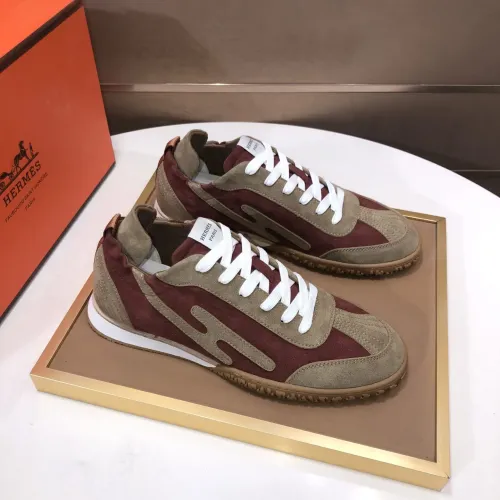 Replica Hermes Casual Shoes For Men #1416518 $96.00 USD for Wholesale