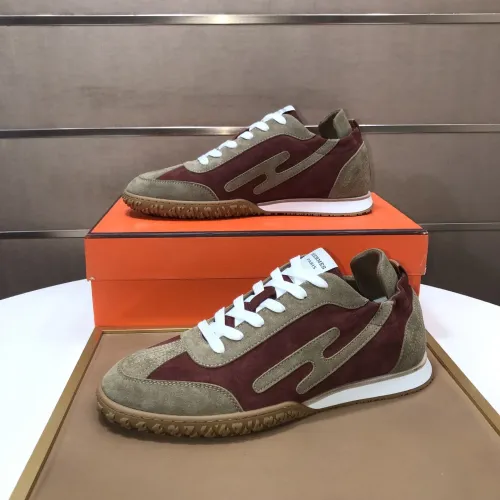 Replica Hermes Casual Shoes For Men #1416518 $96.00 USD for Wholesale