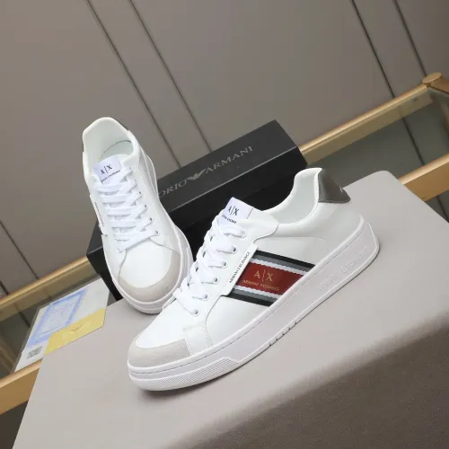 Wholesale Armani Casual Shoes For Men #1416628 $80.00 USD, Wholesale Quality Replica Armani Casual Shoes