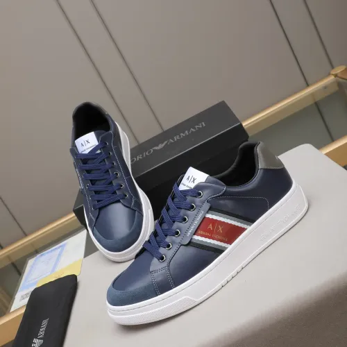 Wholesale Armani Casual Shoes For Men #1416629 $80.00 USD, Wholesale Quality Replica Armani Casual Shoes