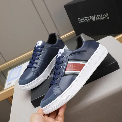 Replica Armani Casual Shoes For Men #1416629 $80.00 USD for Wholesale