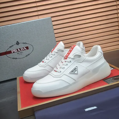 Wholesale Prada Casual Shoes For Men #1416720 $112.00 USD, Wholesale Quality Replica Prada Casual Shoes
